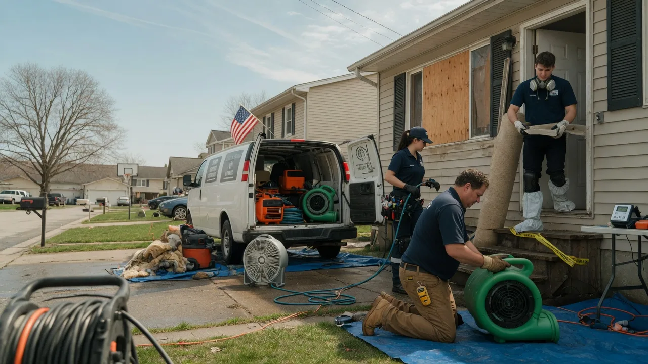 Water Damage Restoration in Buckley, MI near me
